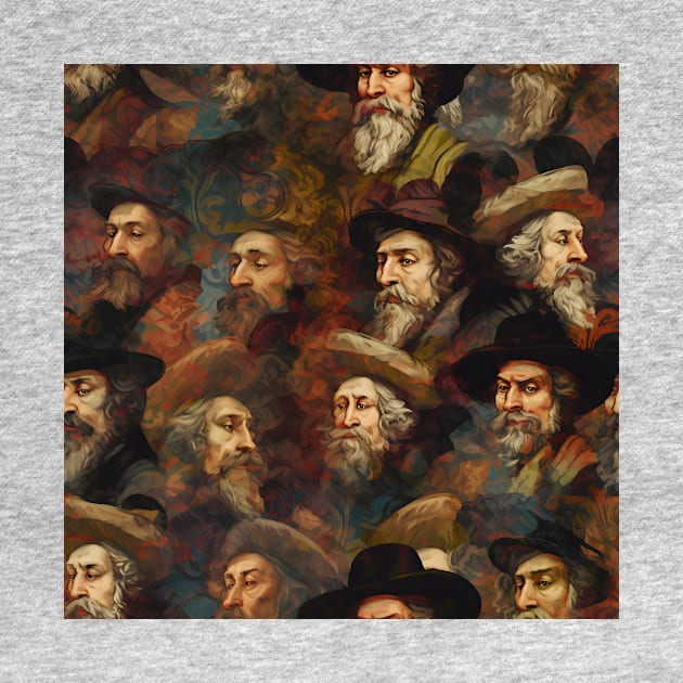 Rembrandt Paintings Mashup by Grassroots Green